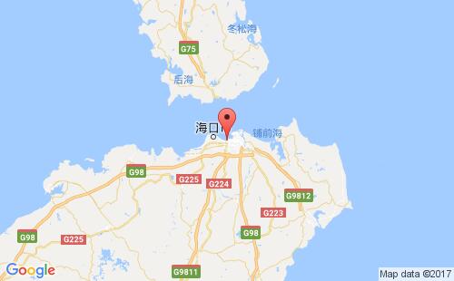 秀英港,海口
